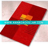 Acrylic luxury bath rug