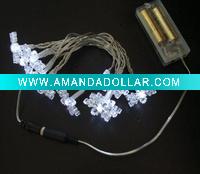 LED battery lights with (acrylic snowflake)