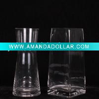 Wholesale Glassware with high transparent for flower and candle