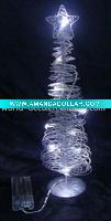 LED battery lights with (metal tree)