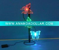 LED battery lights with (PVC butterfly)