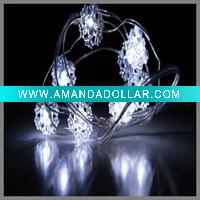 Wholesale 2m 20 lights battery-operated led christmas light
