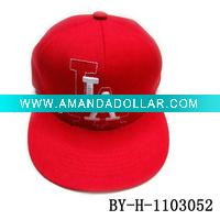Wholesale stock flat baseball cap