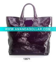 PU beach tote bag in purple colour for fashion promotion