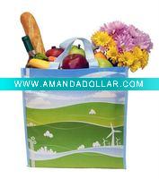 4 Color Graphic Recycle Lamination Tote Bag