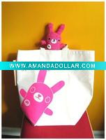 Organic cotton canvas tote bag