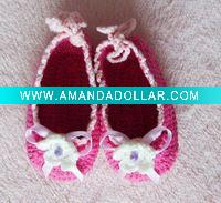 Crochet custom shoes