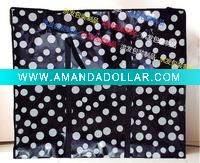 2011 recycle zip pp woven shopping tote bag