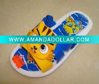 Wholesale children's fancy elastic sandal / tiger slippers