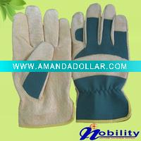 pig grain leahter machanical or sport gloves