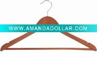 Wholesale wooden concave suit/dress hanger-102312N