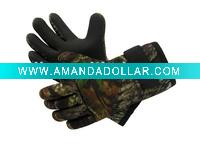 Wholesale Camo neoprene gloves, sports gloves