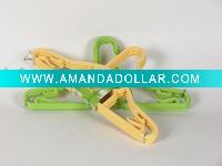 Wholesale plastic hanger for baby, plastic rack