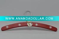 Wholesale colored wooden clothes hangers
