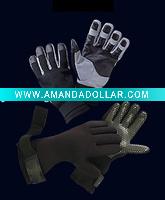 Wholesale camo neoprene sports gloves fishing or shooting gloves