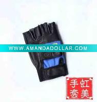 Wholesale HM006 Sport leather glove Holes for ventilation back