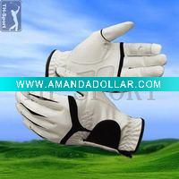 White Golf Gloves