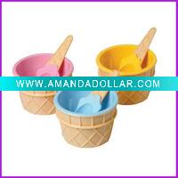Wholesale plastic icecream cup