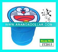 Wholesale Foldable Pop-up D,D Cat Cartoon Toy Storage Bin Hamper Garbage Bag Laundry Barrel Basket