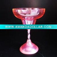 LED icecream cup,LED flashing plastic glass