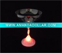 LED icecream cup,LED flashing glass