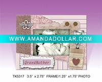 Wooden Magnet Mini Photo Frame
