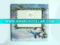 mini magnet photo frame with crystal drop/epox/acrylic finish