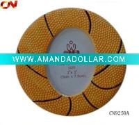 yellow round mini photo frame (CN9259A)