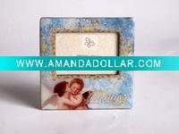 mini magnet photo frame with crystal drop / epox / acrylic finish