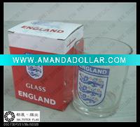 Wholesale England Football Sports Crystal Glass Cup