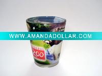 Wholesale souvenir shot glass with design