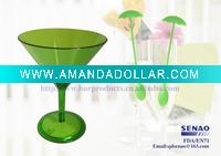 plastic martini glass
