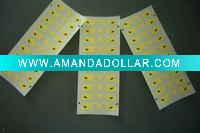 Die cutting double sided adhesive tape
