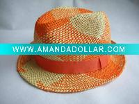 Wholesale Straw hat/Straw fedora
