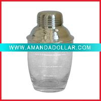 glass cocktail shaker