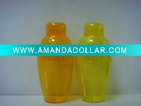 180ml black mini plastic cocktail shaker