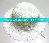 Wholesale plain straw hat