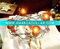 Wholesale Christmas ornamental candle holder