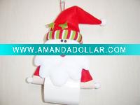Plush Christmas Tissue Holder