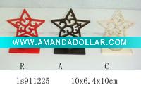 Wholesale wood christmas candle holder