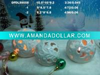 Wholesale Porcelain Balls Christmas ornament (Candleholder,decoration,Christmas gift,gift)