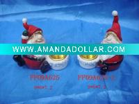 ceramic christmas candleholder