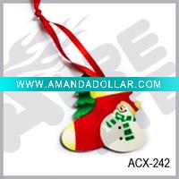 Wholesale Sock style Christmas ornament and decoration