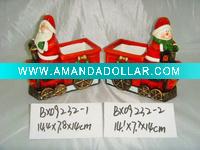 Wholesale santa claus pen holder of ceramics