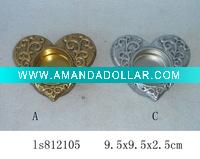 Wholesale xmas decorative poly candle holder