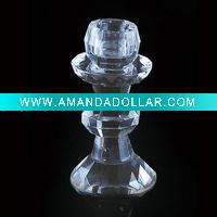 crystal candle holder