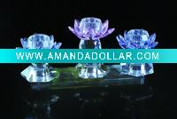 glass candle holder