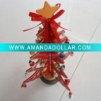 Supermarket Best-Selling Wood Christmas Tree decoration- 3D - Christmas ornament