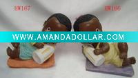 Polyresin,Black person
