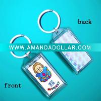Wholesale Clear Monkey zodiac acrylic photo ornament